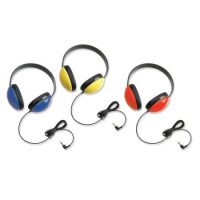 Califone 2800-RD Listening First Stereo Headphone - Red