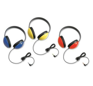 Califone 2800 Listening First Headphones (Yellow)