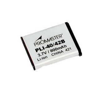 Promaster Olympus PLI-40B/42B XtraPower 3.7V 800 mAH Lithium Ion Battery
