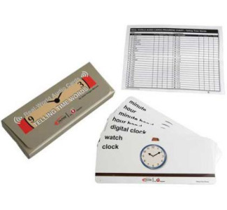 Califone MCFTT Telling Time Card Program