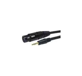 Comprehensive XLR Jack to Stereo 3.5mm Mini Plug Audio Cable 25' XLRJ-MPS-25EXF