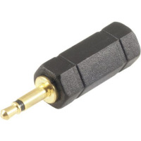 Philips PH62036 3.5mm Stereo Mini-Female to 3.5mm Mono Mini-Male