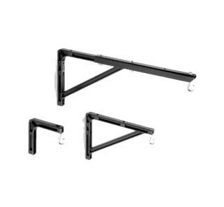 Da-Lite  No. 6 Wall Brackets - Black - 6