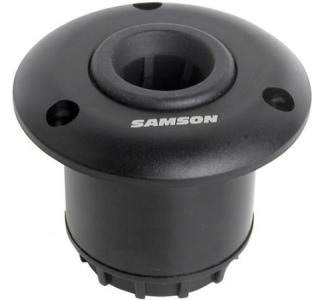 Samson SMS1 Flange Mount and Shockmount for Samson Contractor Series Gooseneck Microphones