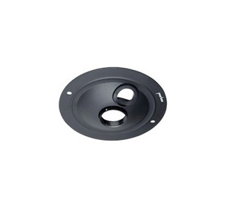 Peerless ACC570 Round Structural Ceiling Plate (Black)