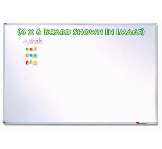 Quartet PPA416 4' x 16' Porcelain Dry-Erase Board with Aluminum Frame