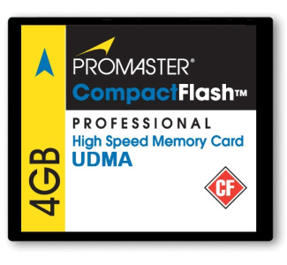 Promaster 4GB 305x UDMA High Speed Compact Flash Memory Card