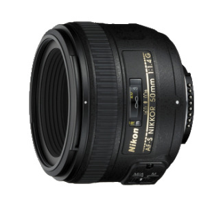 Nikon AF-S Nikkor 50mm f/1.4 G lens