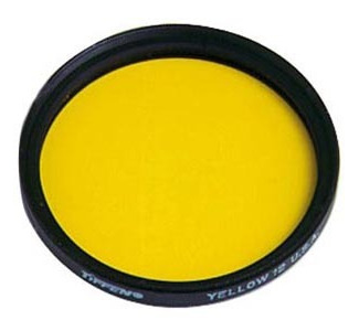 Tiffen 55mm Yellow #12 Glass Filter