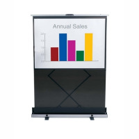 Quartet 980S Euro 80" Portable Cinema Screen/Matte Finish
