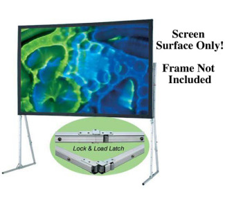 Draper 6'x8' Cinefold Cineflex Rear Projection Surface (Screen Surface Only, Frame Not Included)