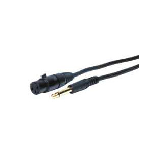 Comprehensive XLR Jack to 1/4 inch Plug Audio Cable 10ft