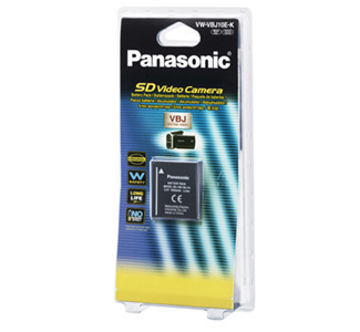 Panasonic VW-VBJ10 Lithium Ion Digital Camcorder Battery
