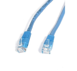StarTech.com 15 ft Blue Molded Cat 6 Patch Cable