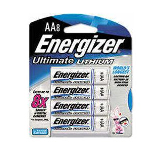 Eveready e2 Lithium General Purpose Battery - 8 pk