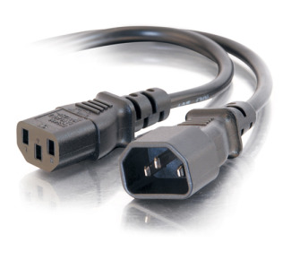 Cables To Go 3-pin Power Extension Cable