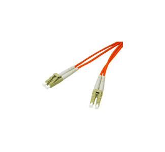 Cables To Go Fiber Optic Duplex Patch Cable with Clips