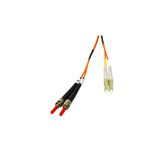 Cables To Go Fiber Optic Duplex Patch Cable With Clips