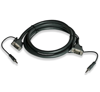 Kramer Audio/Video Cable - 50 ft - Dark Gray