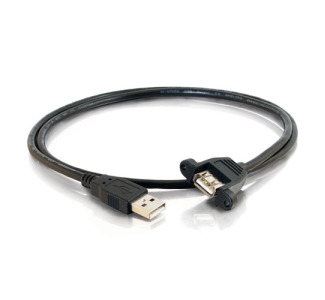 Cables To Go USB 2.0 Panel Mount Cable