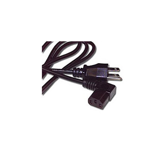 Cables To Go 10ft Universal Right Angle Power Cord