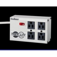 Tripp Lite ISOBAR4 4 Outlet 120V Surge Suppressor 6' Cord Metal