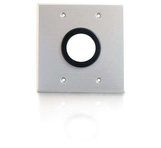 Grommet Aluminum Faceplate