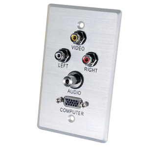 Audio/Video Faceplate