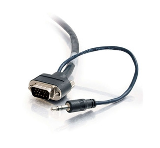 Cables To Go 40175 Audio/Video Cable (VGA-M/Miniphone M) 15 ft