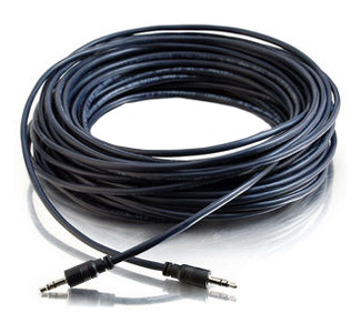 Cables To Go Audio Cable - 50 ft - Black