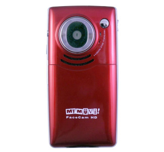 MYMUVI FaceCam HD -5mp  Red