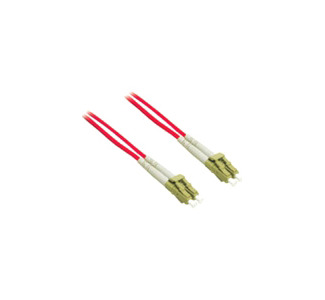 Cables To Go Fiber Optic Duplex Patch Cable - LC Male - LC Male  - 3.28ft - Red 