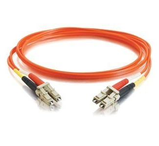 Cables To Go Fiber Optic Duplex Multimode Patch Cable with Clips - LC Male - LC Male - 13.12ft