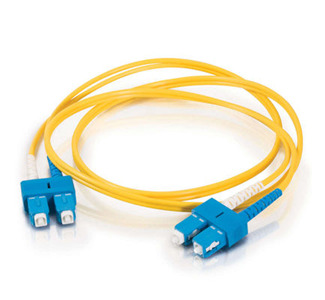 Cables To Go Fiber Optic Duplex Patch Cable - LC Network - SC Network - 13.12ft