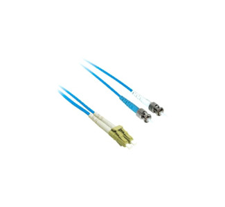 Cables To Go Fiber Optic Patch Cable - LC Male - ST Male - 16.4ft