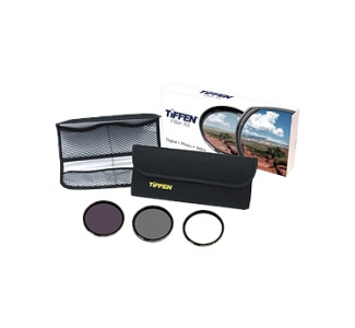 Tiffen 52DIGEK3 Ultraviolet, Polarizer, Neutral Density Filter Kit