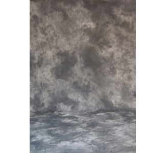 SystemPro 10'x20' Backdrop-Lt Grey Cloud Patterned Muslin