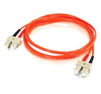 Cables To Go Fiber Optic Duplex Patch Cable - (Plenum)