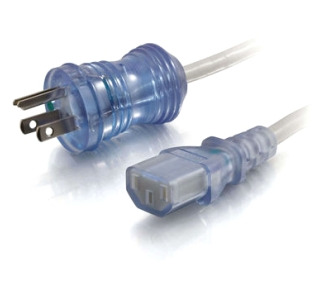 Cables To Go 48010 Standard Power Cord - 12 ft - NEMA 5-15P - IEC 60320 C13