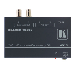Kramer 401C S-Video to Composite Video Format Converter