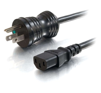 Cables To Go 48007 Standard Power Cord - 10 ft - NEMA 5-15P - IEC 60320 C13