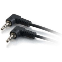 C2G 25' 3.5mm M/M Right Angle Stereo Audio Cable