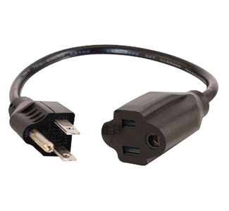 Cables To Go Outlet Saver Power Extension Cable