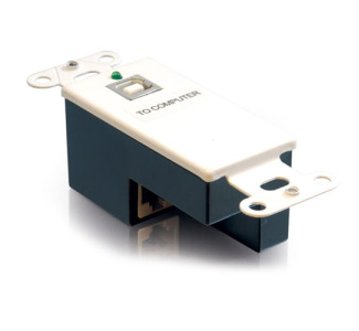 Cables To Go USB SuperBooster Transmitter Wall Plate