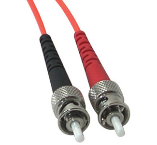 Cables To Go Fiber Optic Duplex Patch Cable - Plenum Rated