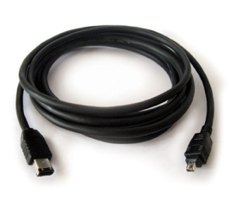 Kramer C-FM6/FM4-6 FireWire Data Transfer Cable for Camera, Scanner - 6 ft