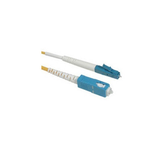 Cables To Go Fiber Optic Simplex Patch Cable - 123.81 ft - Yellow