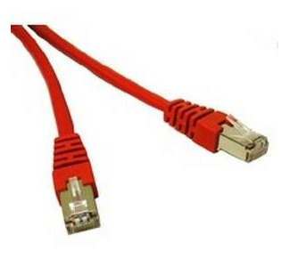 Cables To Go Cat5e STP Cable - 75 ft - Red