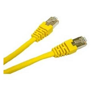 Cables To Go Cat5e STP Cable - 150 ft Yellow
