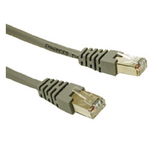 Cables To Go Cat. 6 Shielded Patch Cable - 35 ft - Gray